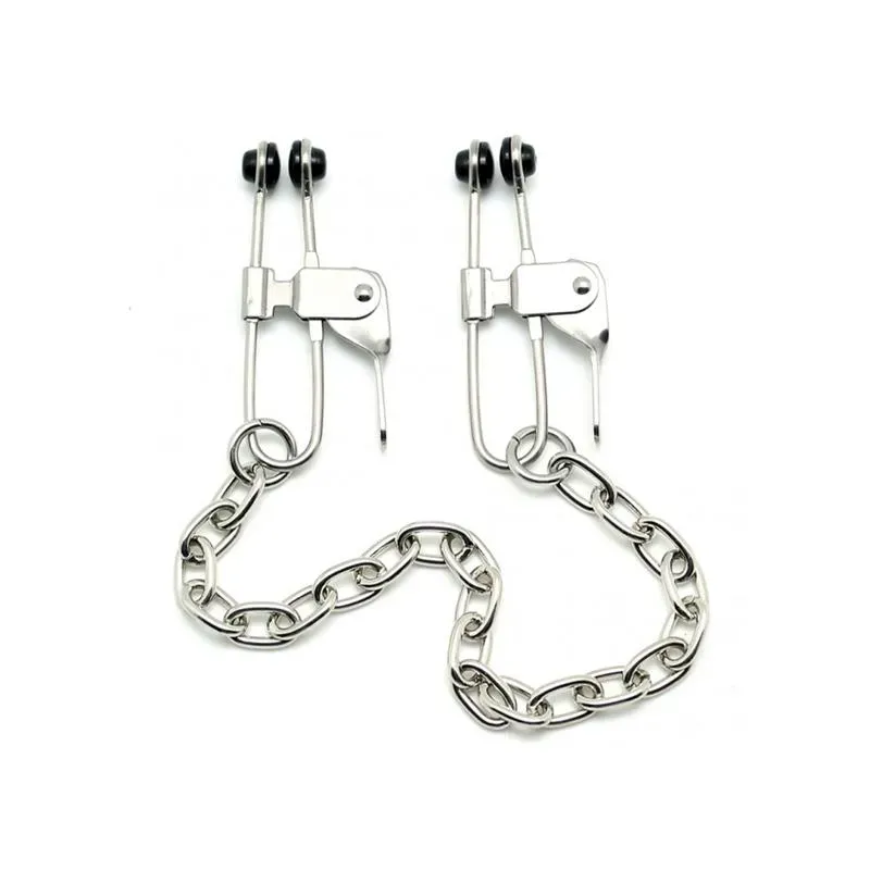 Pinzas Pezones Cadena Metal – BDSM/Pinzas Pezones
