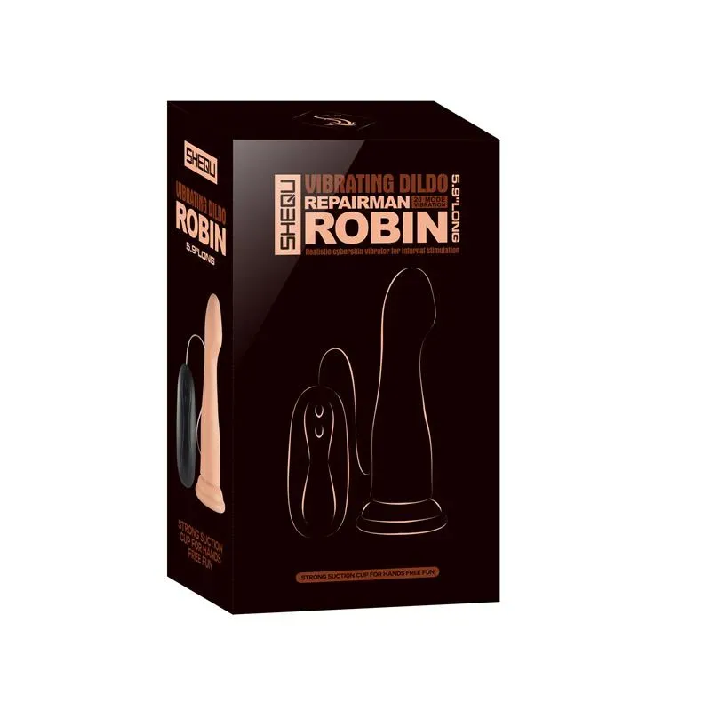 Vibrador Control Remoto Robin 17.6 cm – Vibradores