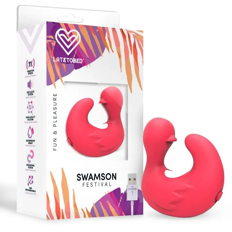 Swamson Dedal Patito Estimulador USB Silcona Rose – Estimuladores