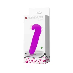 Pretty Love Vibrador Dana Color Púrpura