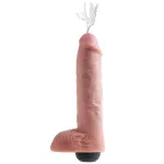 Pene Eyaculador con Testículos 11 - Color Natural