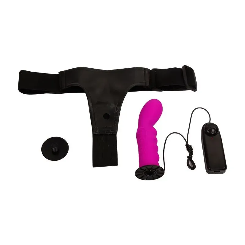 Arnés con Dildo Púrpura 15.5 cm – Arneses