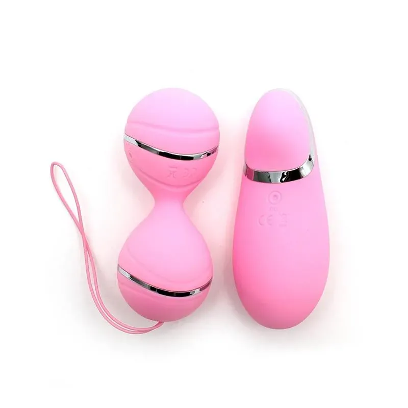 Bolas Kegel con Control Remoto y Estimulador Ibiza Rosa – Bolas