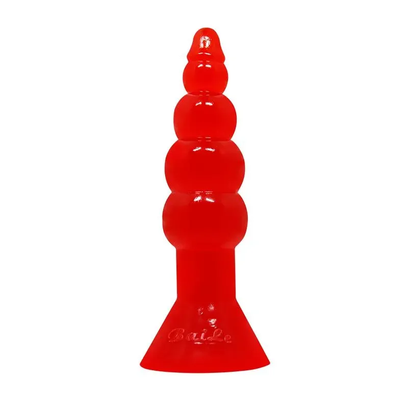 Baile Plug Anal Forma Bulbosa Color Naranja – Anal