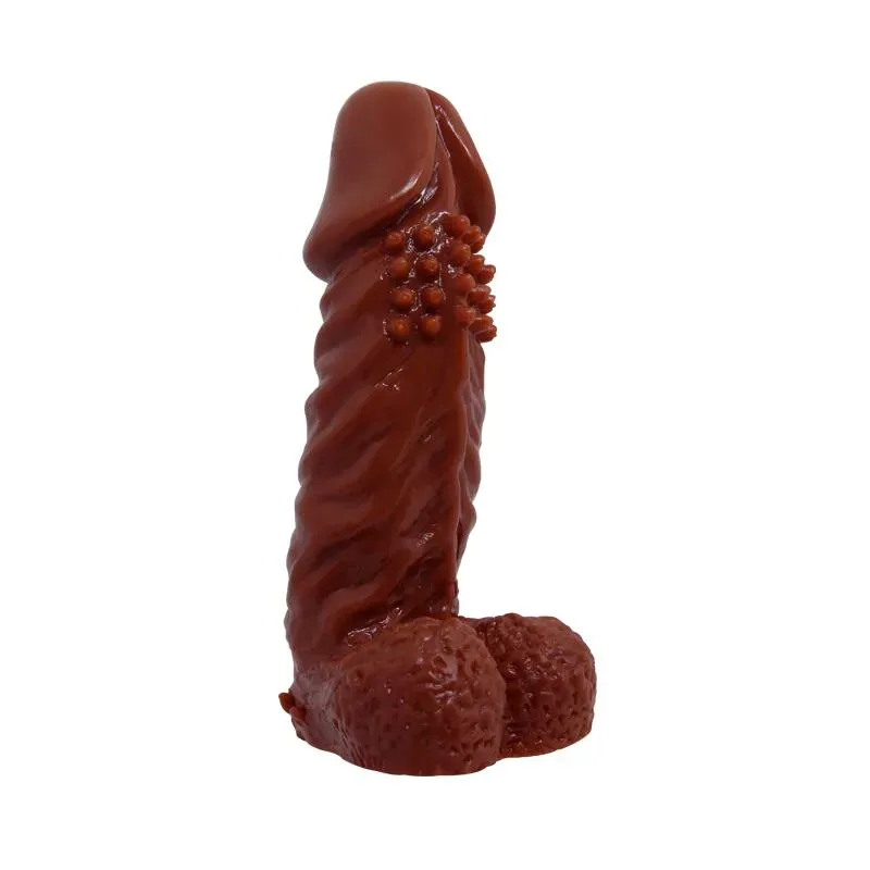 Baile Funda para Pene Wolftooth Color Marron – Accesorios Pene