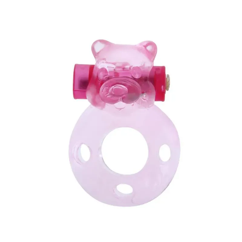 Anillo con Bala Vibradora Osito – Anillos Pene