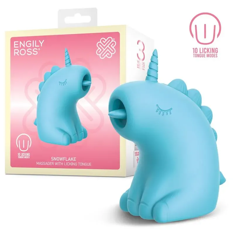 Snowflake Estimulador con Lengua Licking - Lameteo – Estimuladores