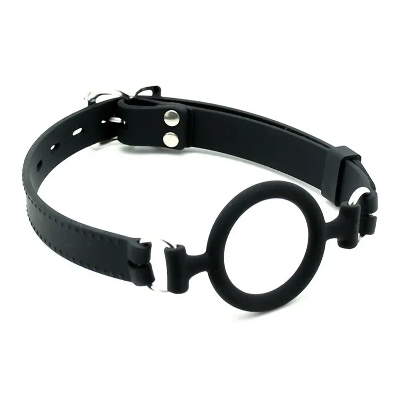 Rimba Latex Play Mordaza con Anillo – Mordazas