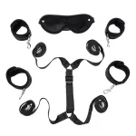 Correas de Supresión para la Cama Negro