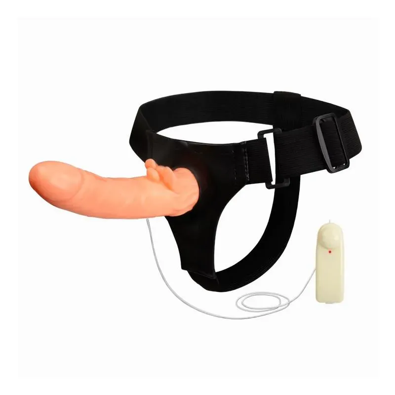 Baile Arnés con Dildo y Control Remoto 18 cm – Arneses