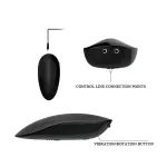Oliver Dildo Realista con Vibración y Rotación Control Remoto