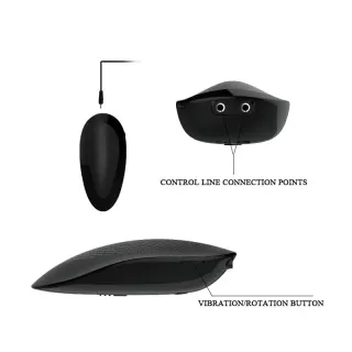 Oliver Dildo Realista con Vibración y Rotación Control Remoto