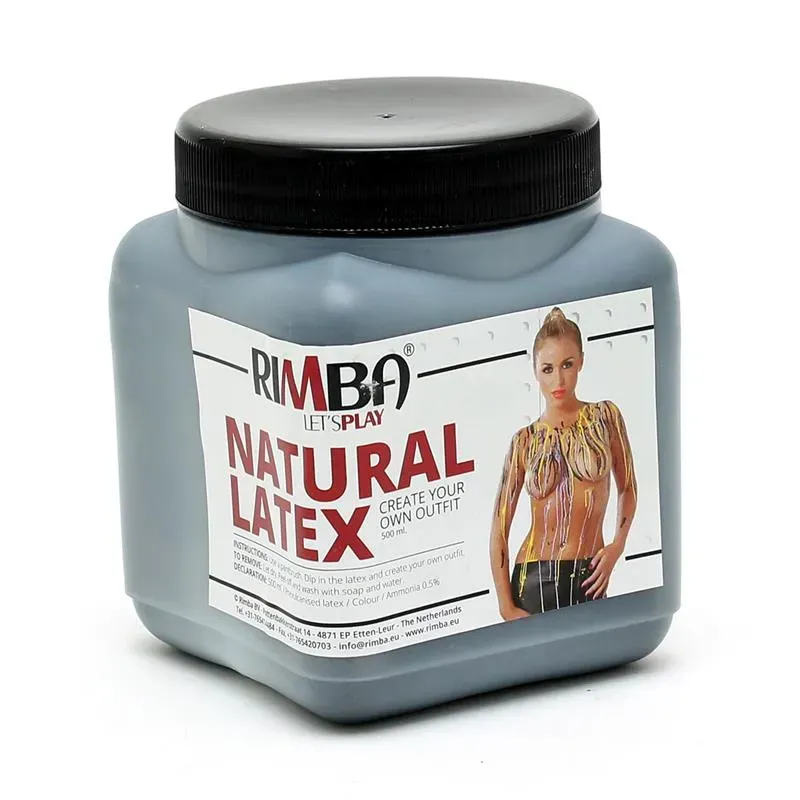 Rimba Latex Play Liquid Latex Negro – BDSM/Accesorios