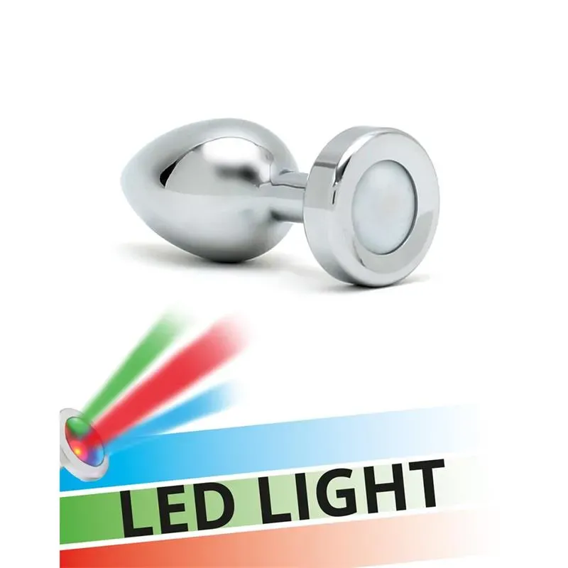 Plug anal con Luces Led Pisa – Anal