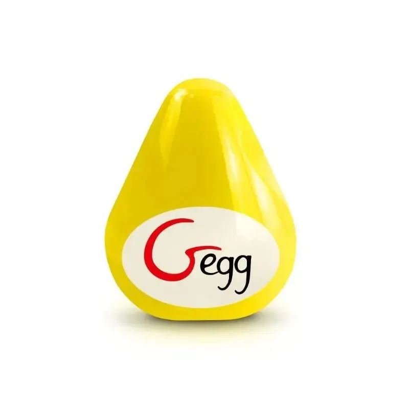 Gegg Huevo Masturbador Amarillo – Estimuladores