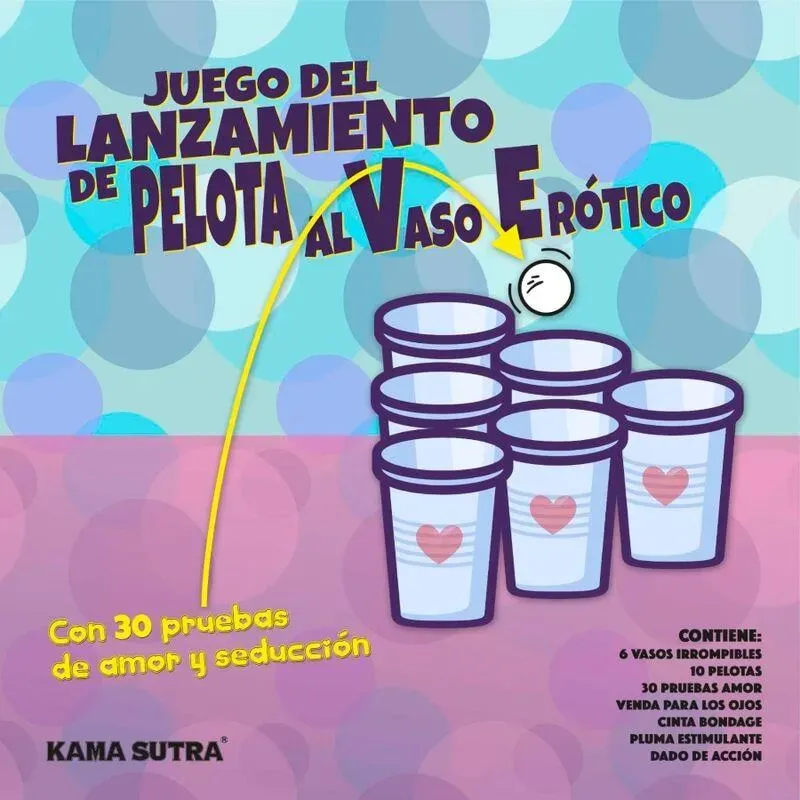 Juego de la Pelota al Vaso Erótico – Juegos de Mesa