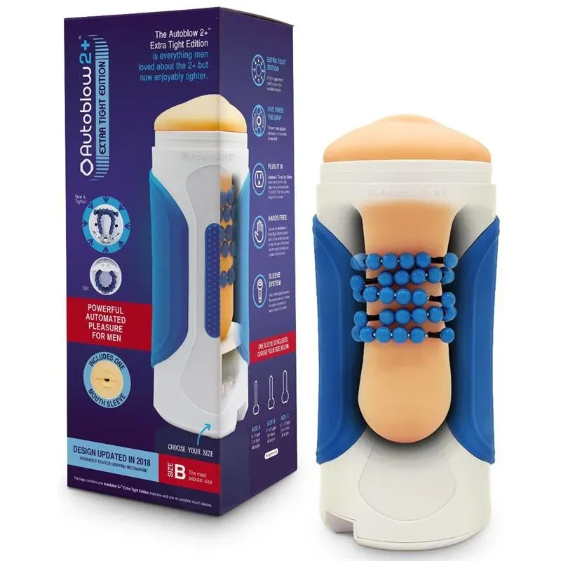 Autoblow 2+ Extra Tight Edition Manga Boca Talla B – Masturbadores Ella