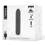 Teken Bala Vibradora Flexible Silicona Líquida Unibody USB Magnético