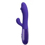 Snappy-Youth Vibrador de Conejito 2 Motores