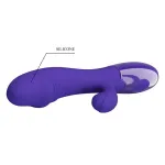Snappy-Youth Vibrador de Conejito 2 Motores