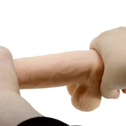 Dildo Realista con Piel Deslizante 19.4 cm