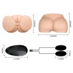 Masturbador Vagina y Ano con Vibración