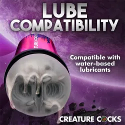 Dildo de Vidrio borosilicato Enchanting Rainbow