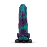 Dildo Dragonfly Púrpura y Verde 22.6 cm - 8.9