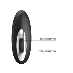 Estimulador Anal con Bolas Internas y Rotación