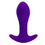 Estimulador Anal con Vibración Púrpura