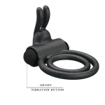 Anillo Doble para el Pene con Vibración Osmond