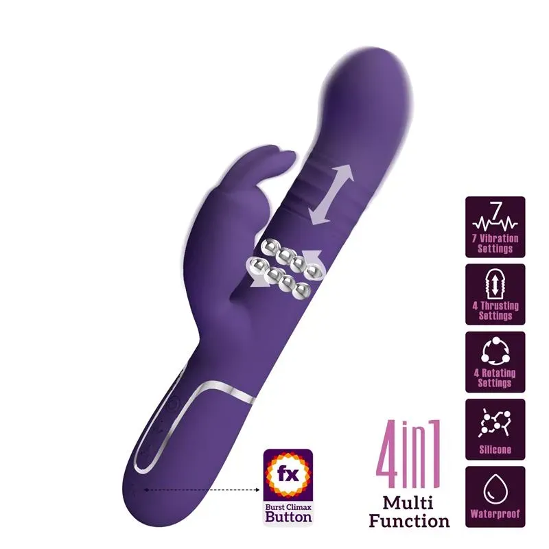 Coale Vibrador con Thursting y Bolas Rotatorias – Vibradores