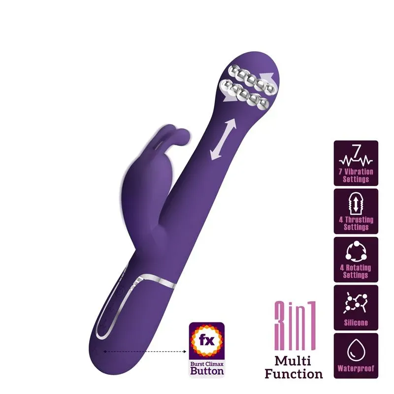 Dejon Vibrador con Thursting y Rotación Twinkled – Vibradores