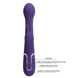 Dejon Vibrador con Thursting y Rotación Twinkled