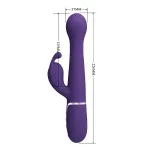 Dejon Vibrador con Thursting y Rotación Twinkled
