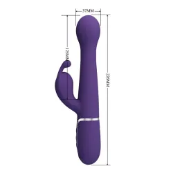 Dejon Vibrador con Thursting y Rotación Twinkled