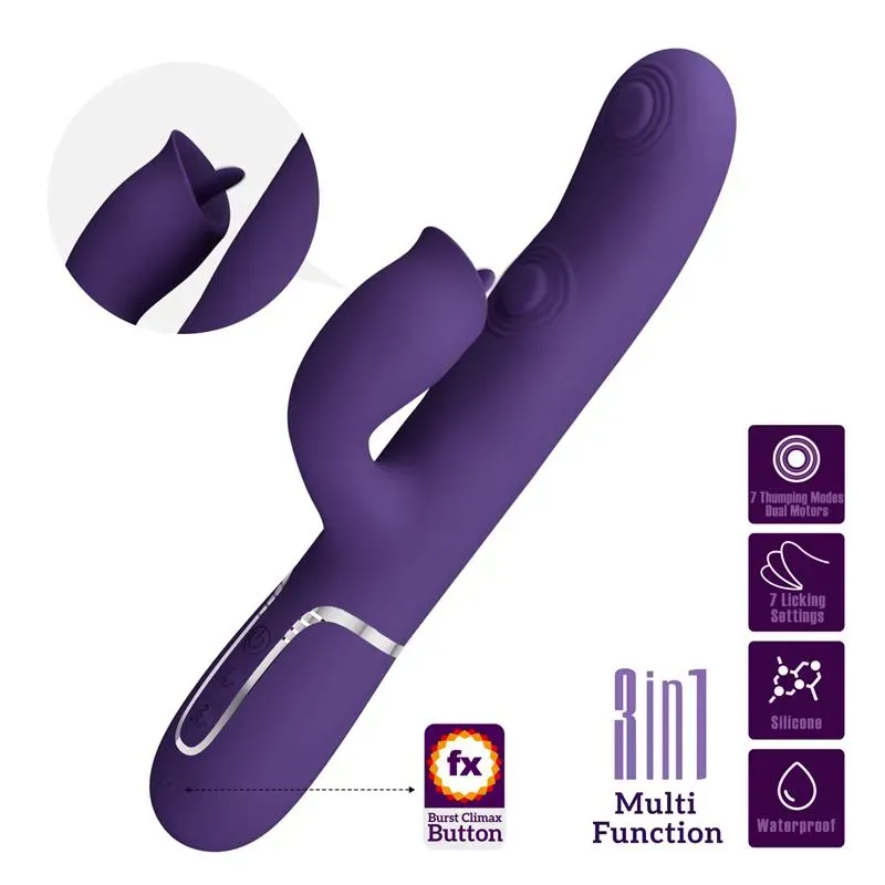 Gigi Vibrador con Licking y Thumping – Vibradores