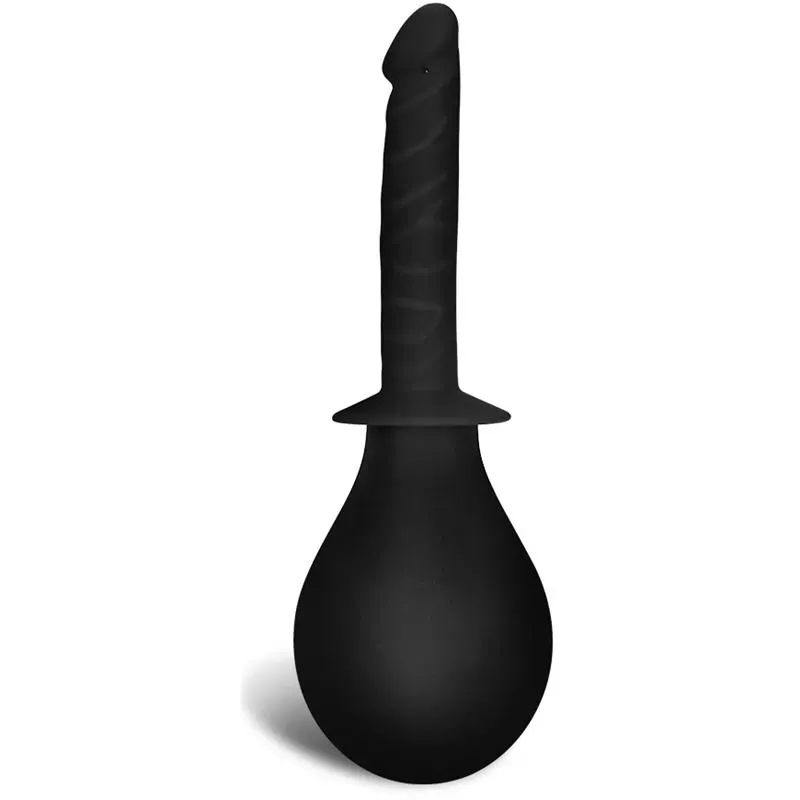 Ducha Anal Deluxe Douche Negro – Limpieza íntima