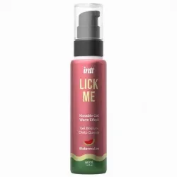 Lick Me Gel Besable Sabor Sandía Efecto Calor 50 ml