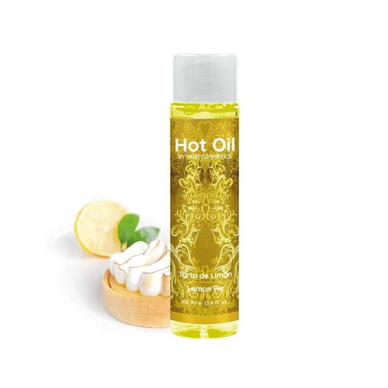 Hot Oil Aceite de Masaje Efecto Calor Tarta Limón 100 ml – Potenciadores