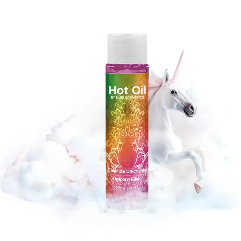 Hot Oil Elixir Unicornio Masaje Efecto Calor 100 ml – Potenciadores