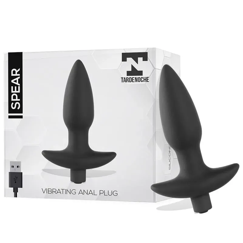 Spear Plug Anal con Vibracion USB Silicona – Anal