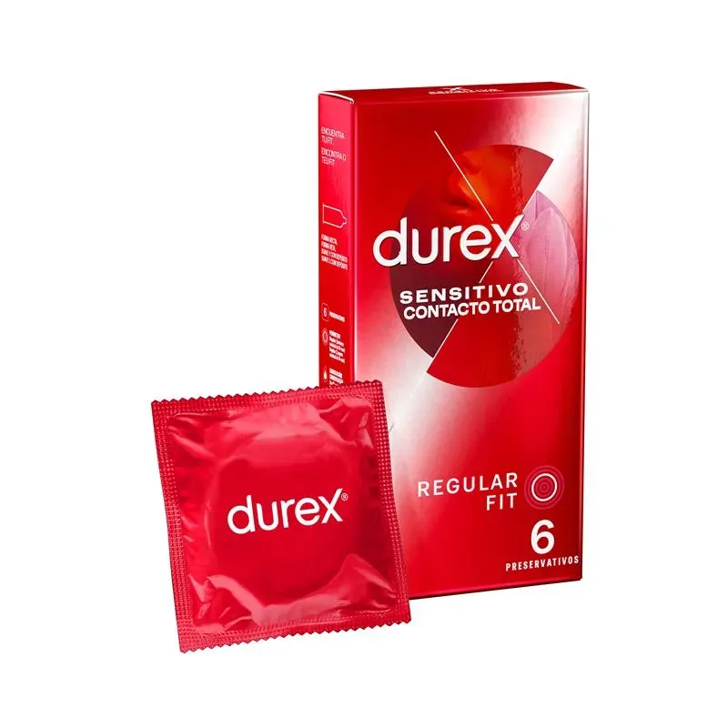 Preservativos Sensitivo Contacto Total 6ud – Gama Natural