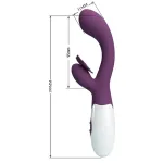 Vibrador Butterfly Kiss 30 funciones Púrpura