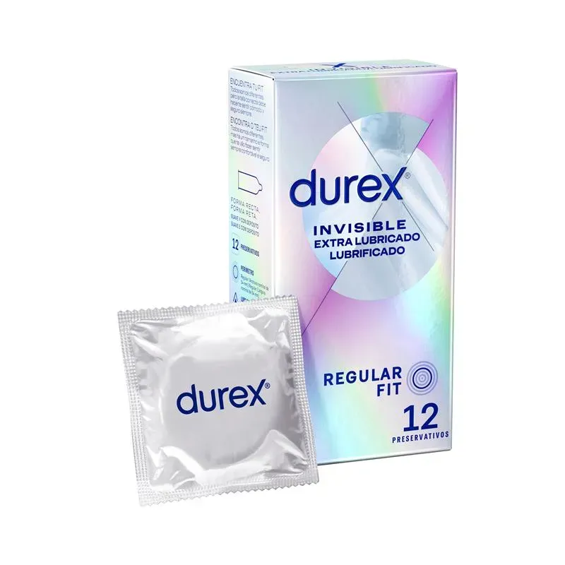 Preservativos Invisible Extra Lubricación 12ud – Especiales