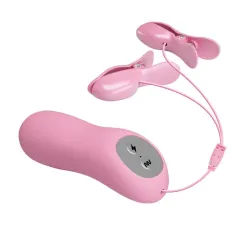 Pinza para Pezones con Vibración y Electro Shock