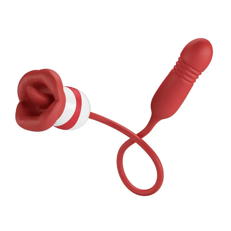 Estimulador de Boca Lameteo y Bala Vibradora con Thrusting Ashlyn – Estimuladores