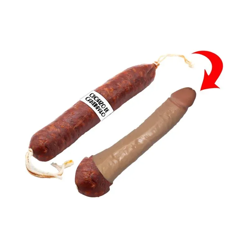 Dildo Chorizo Picante de Cantipalo – Complementos/Artículos Divertidos