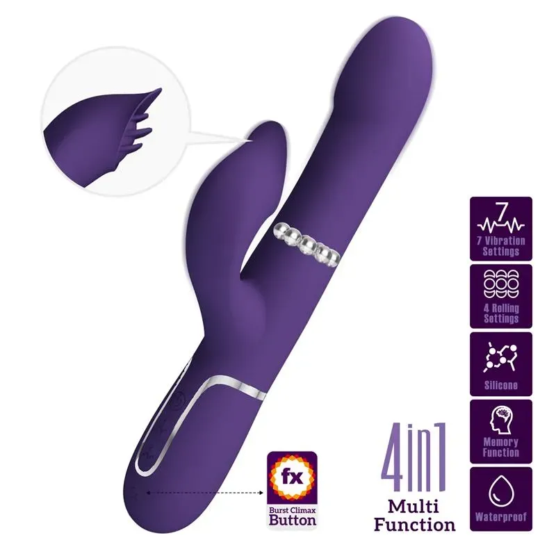 Zalin Rolling Vibrador con Bolas Rotatorias USB – Vibradores