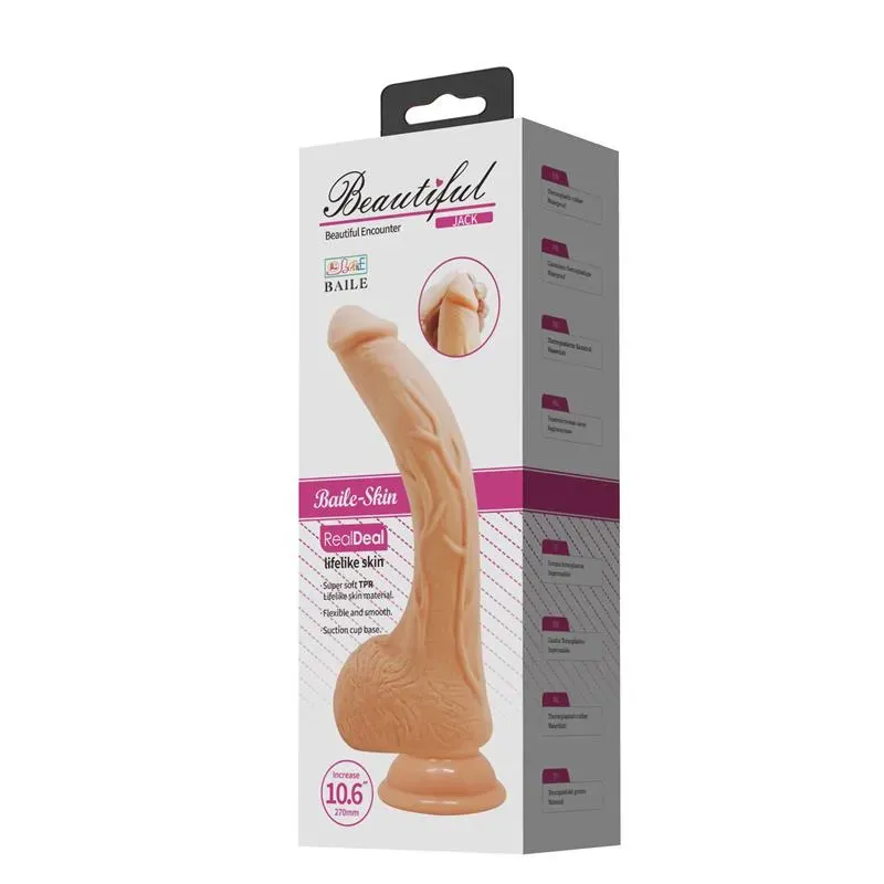 Jack Dildo Realista Flexible 10.6 – Dildos